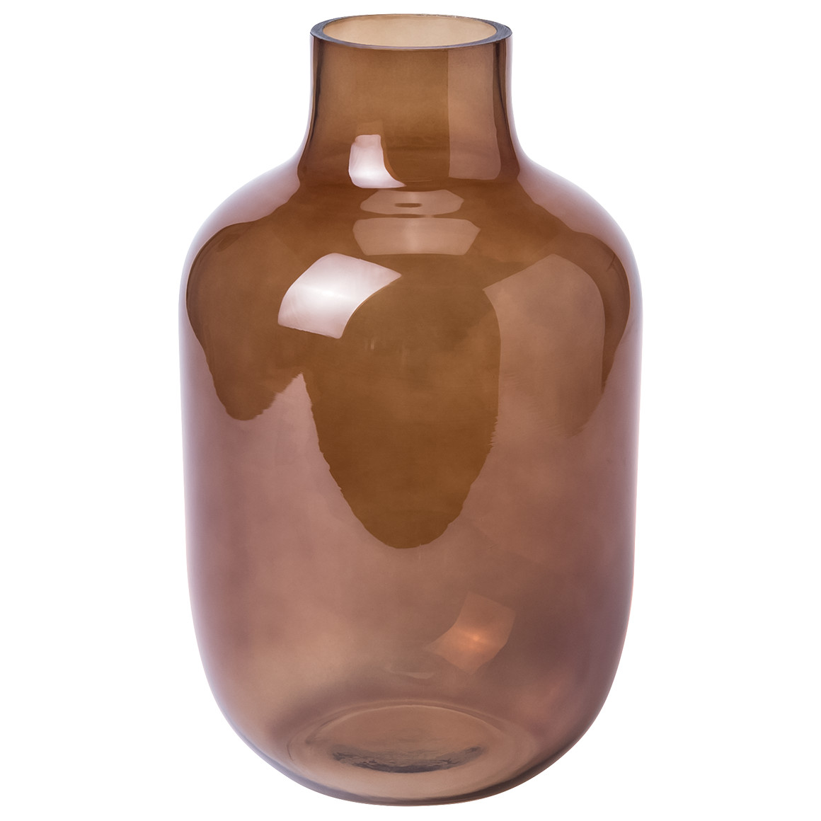 Große Vase in bauchiger Form