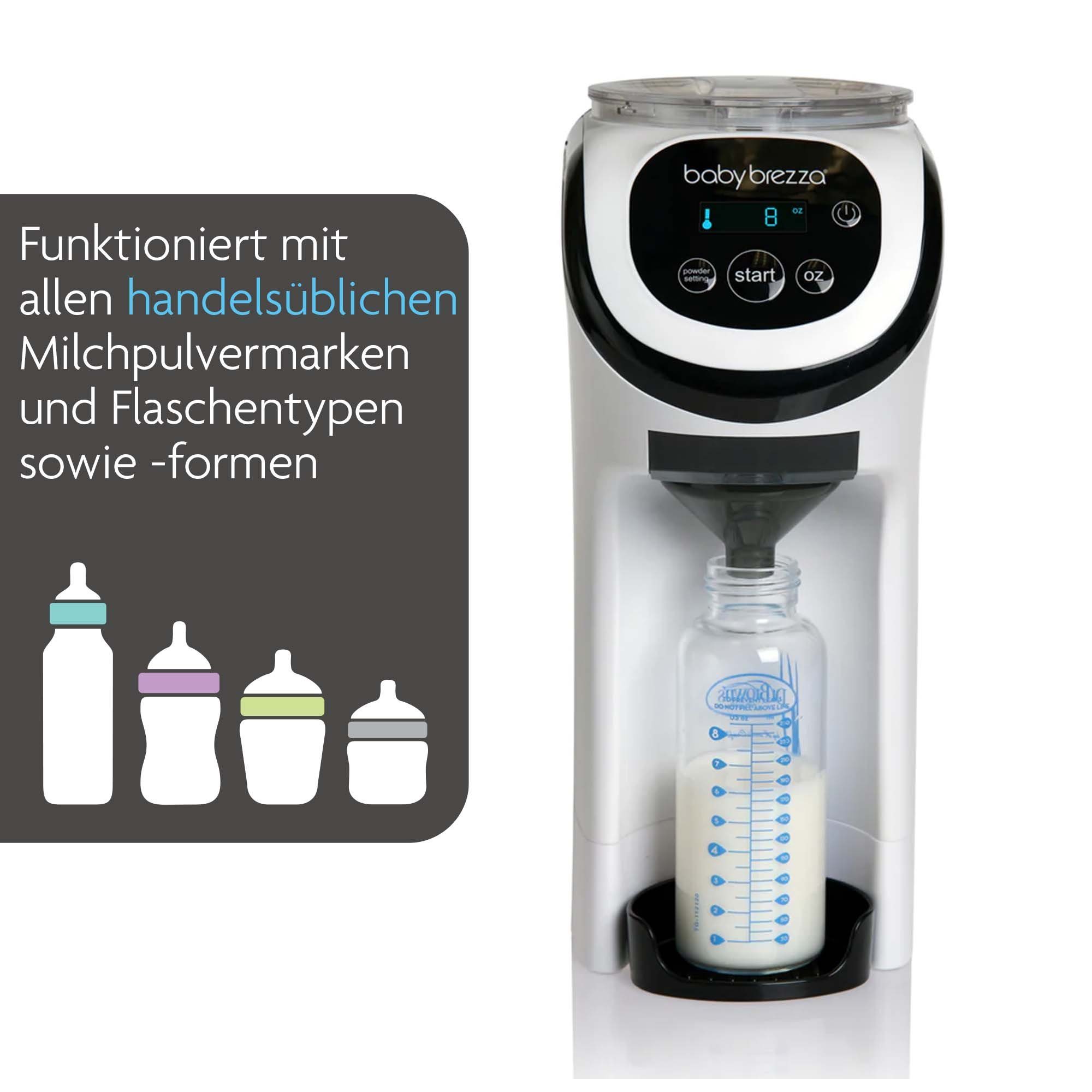 Baby Brezza Flaschenwärmer Formula Pro Mini: automatischer kompakter Flaschenzubereiter