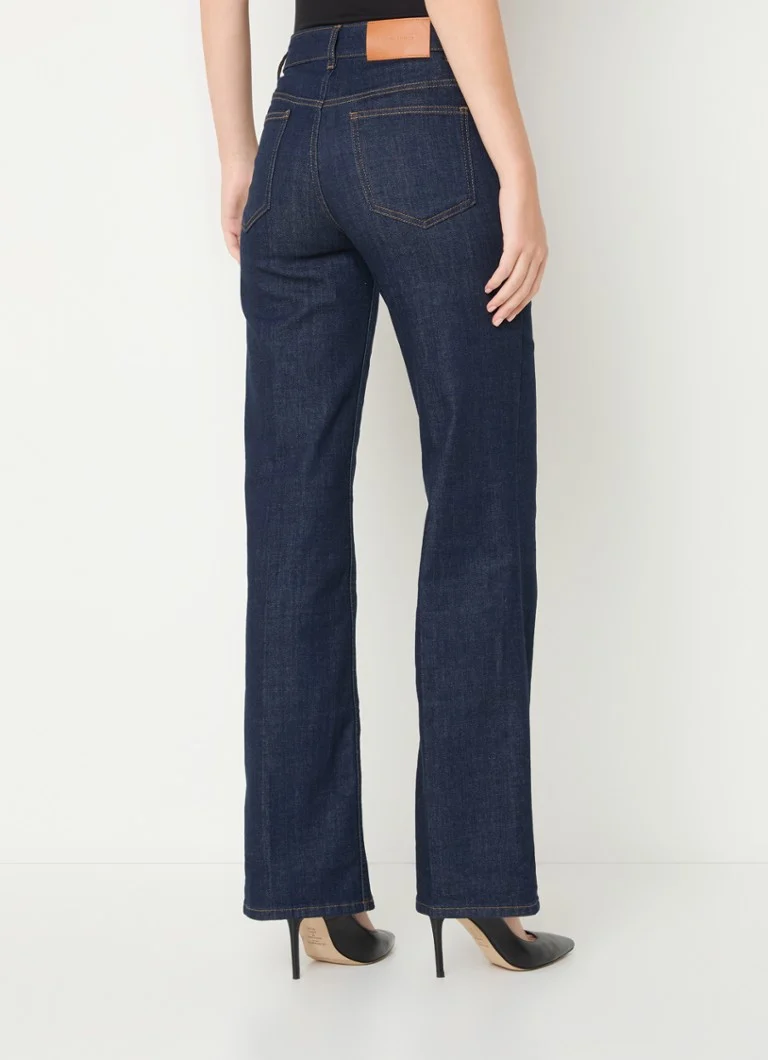 Fifth House  Bella high waist flared jeans met opgestikte zakken