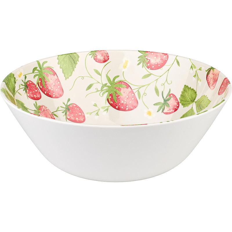 Cuisine Salatbolle ø 25 cm melamin jordbær