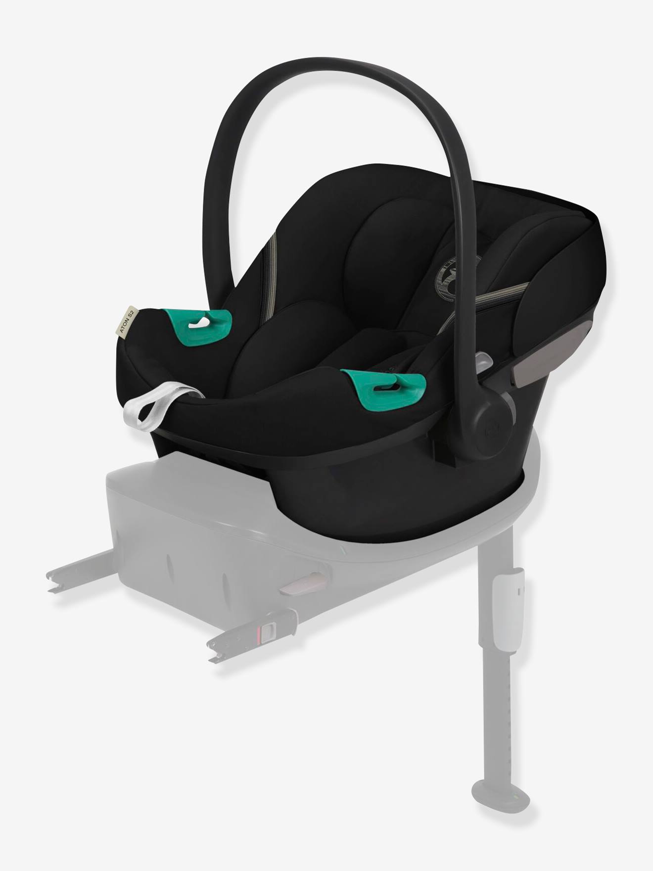 Cybex Babyschale Gr. 0+ GOLD ATON S2 I-SIZE CYBEX, 45-87 cm - schwarz