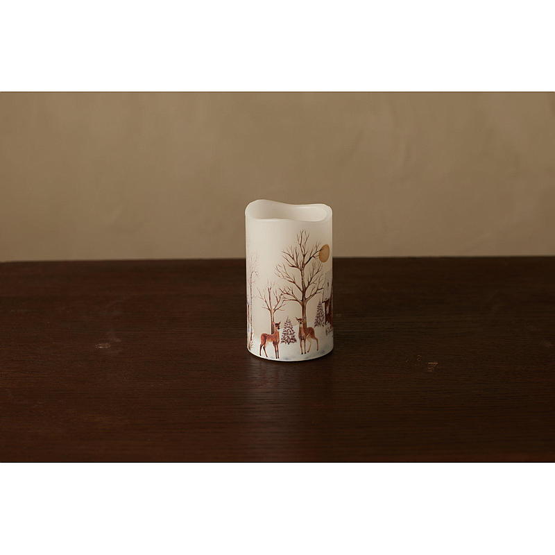 Vie Selected Kubbelys 12,5 cm ø 7,5 cm LED voks print timer