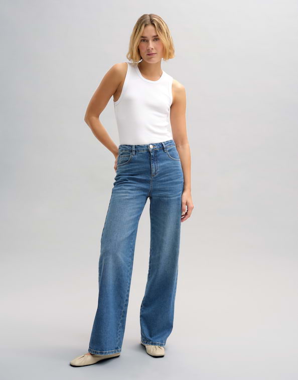 Wide Leg Jeans Mivy