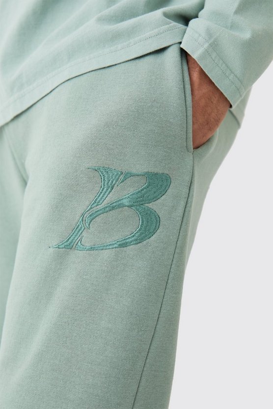 Jogginghose mit geteiltem Saum