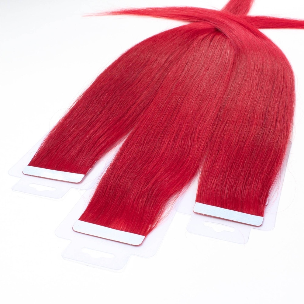 hair2heart Extensions adhésives cheveux naturels #rouge extensions