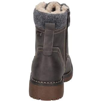 Puccetti Schnür Boots in grau
