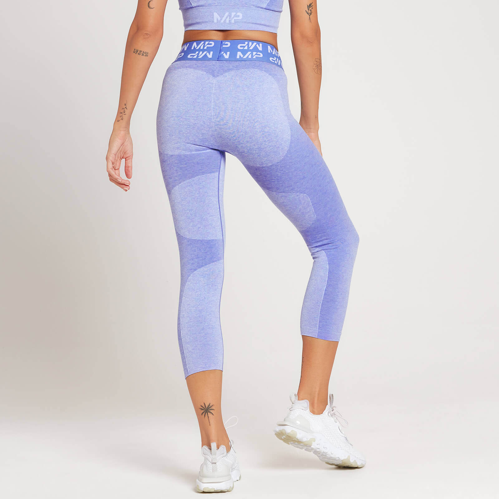 Legging ¾ MP Curve pour femmes – Violet craie