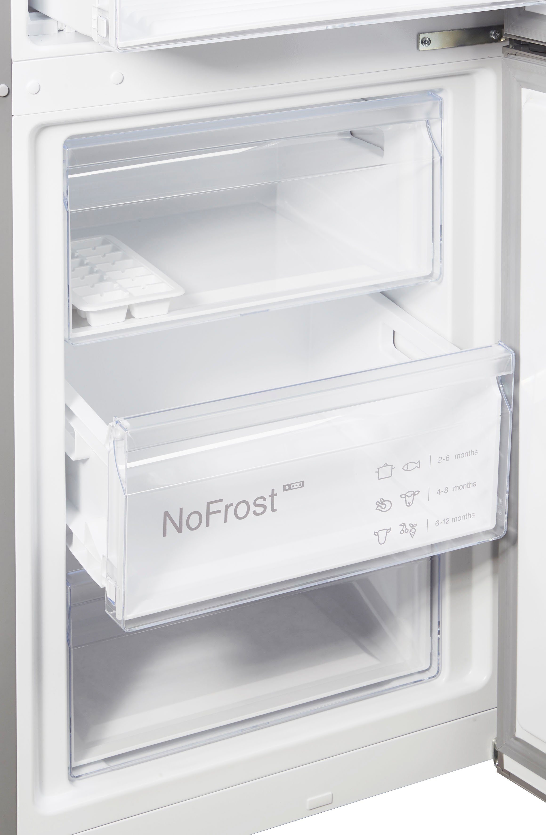 BOSCH Kühl-/Gefrierkombination KGN39AICT, 203 cm hoch, 60 cm breit