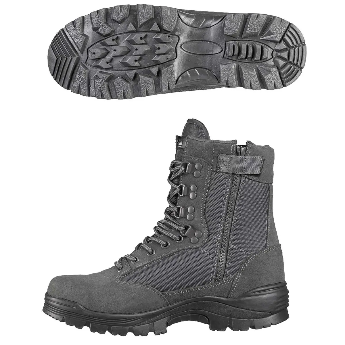 Tactical Boot YKK Zipper anthrazit