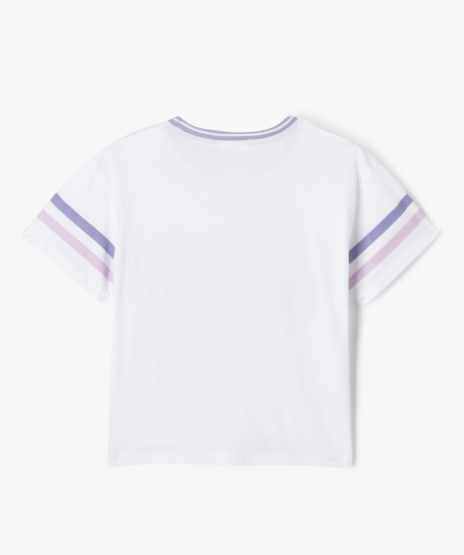 Tee-shirt à manches courtes motif Pikachu fille - Pokemon blanc | GEMO
