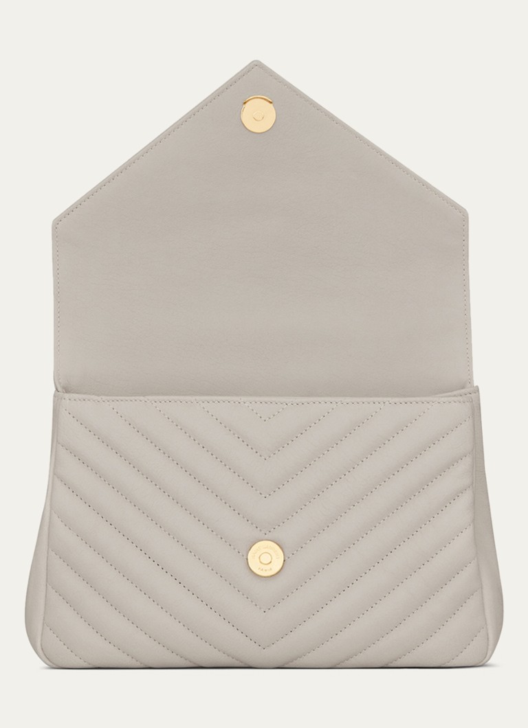 Saint Laurent College Medium crossbody bag in quilted calfskin