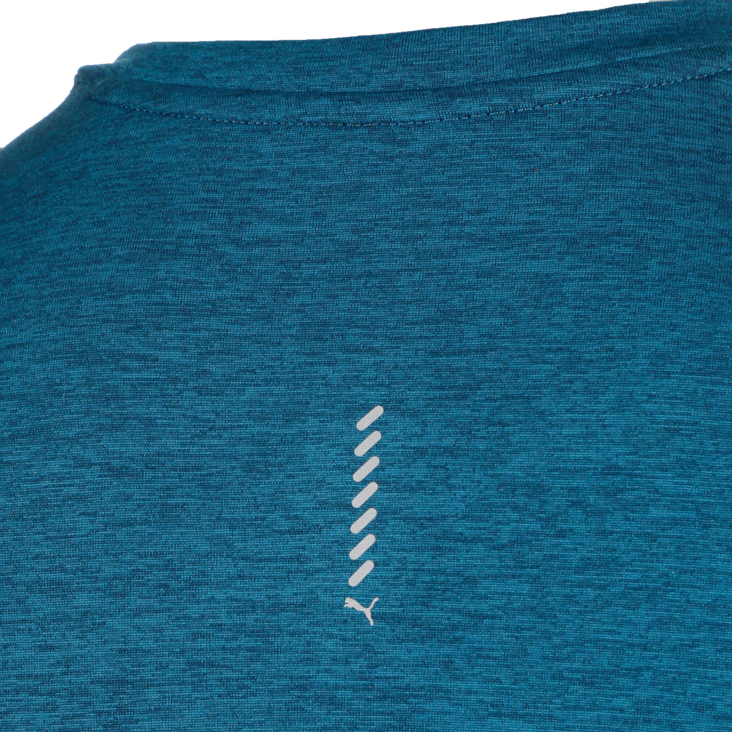 Run Favorite Heather Laufshirt Herren - Petrol