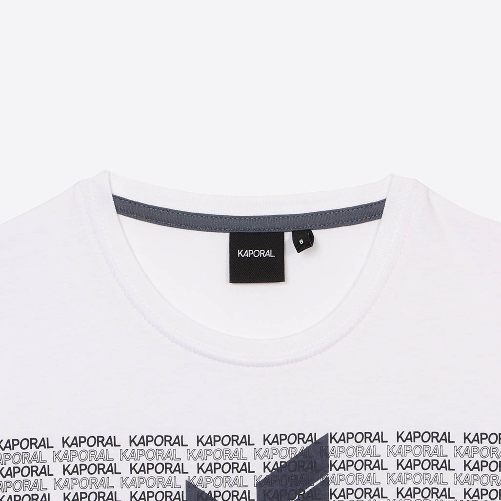 PAX    T-shirt blanc en 100% coton bio