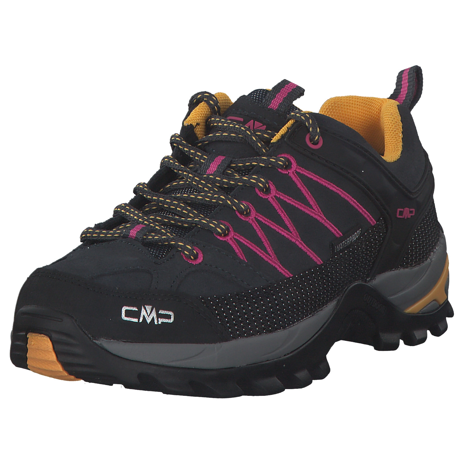CMP Rigel Low 3Q13246, Trekkingschuhe, Damen, antracite bouganville