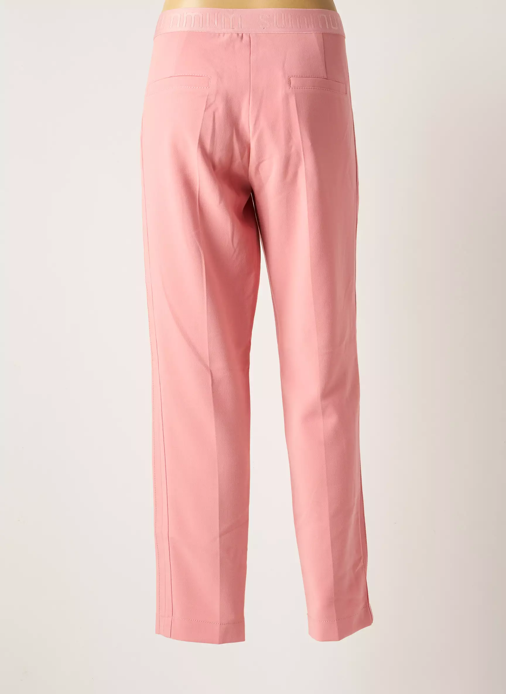 Summum Pantalons Chino Femme couleur rose