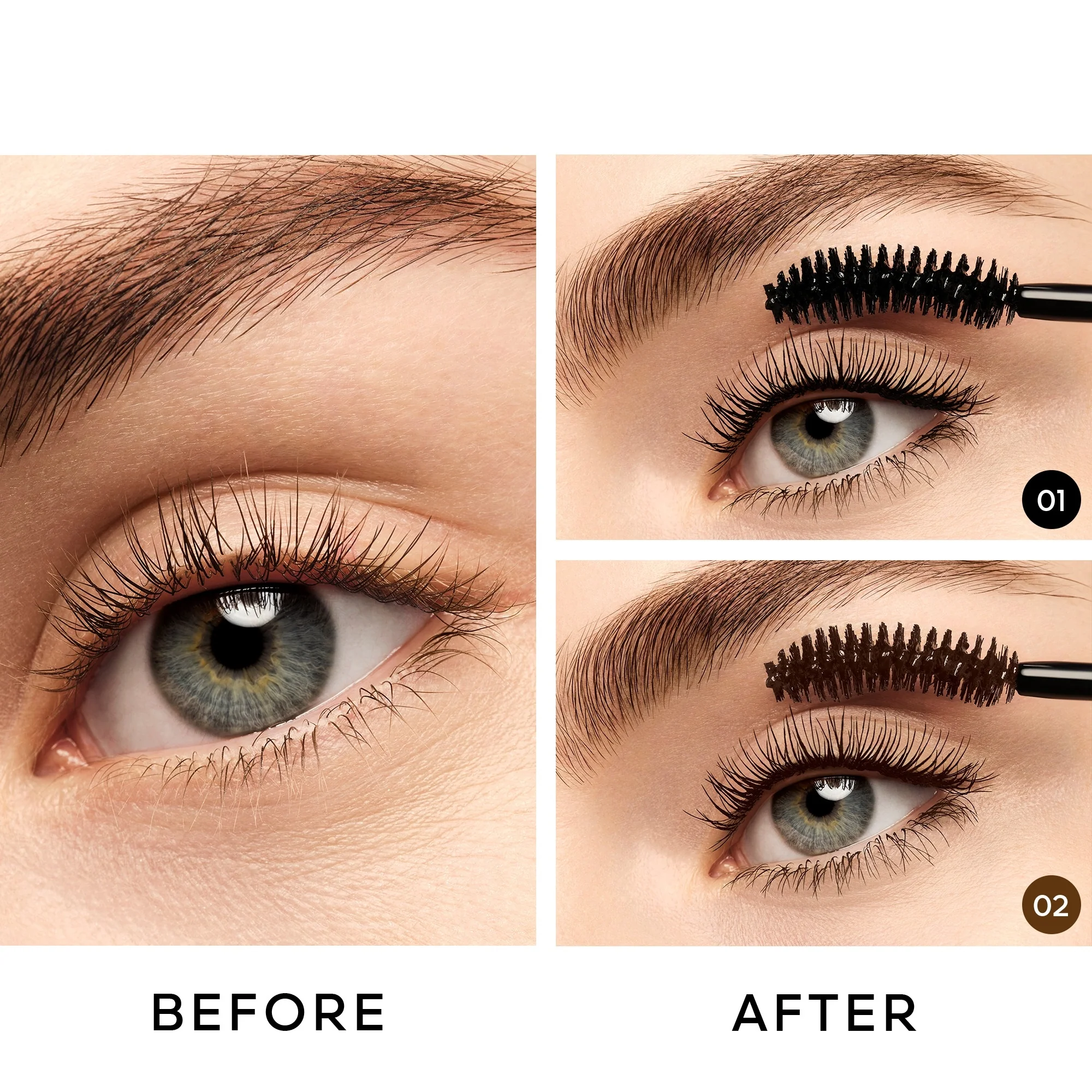 Eyes Noir G Mascara Courbe Volume Intense 24H - Maskara