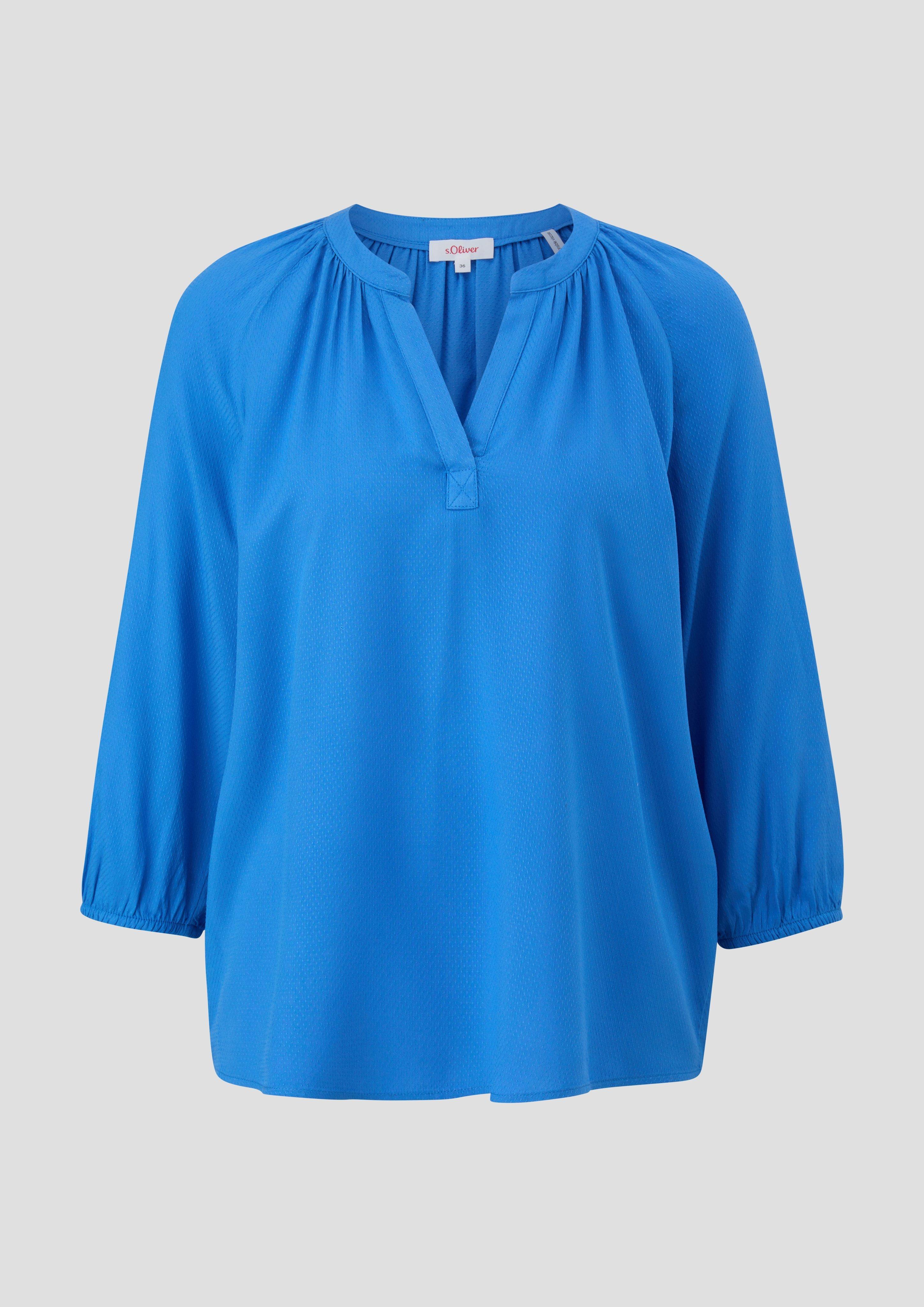 Viskosebluse mit Dobby-Struktur  2145848-5531
