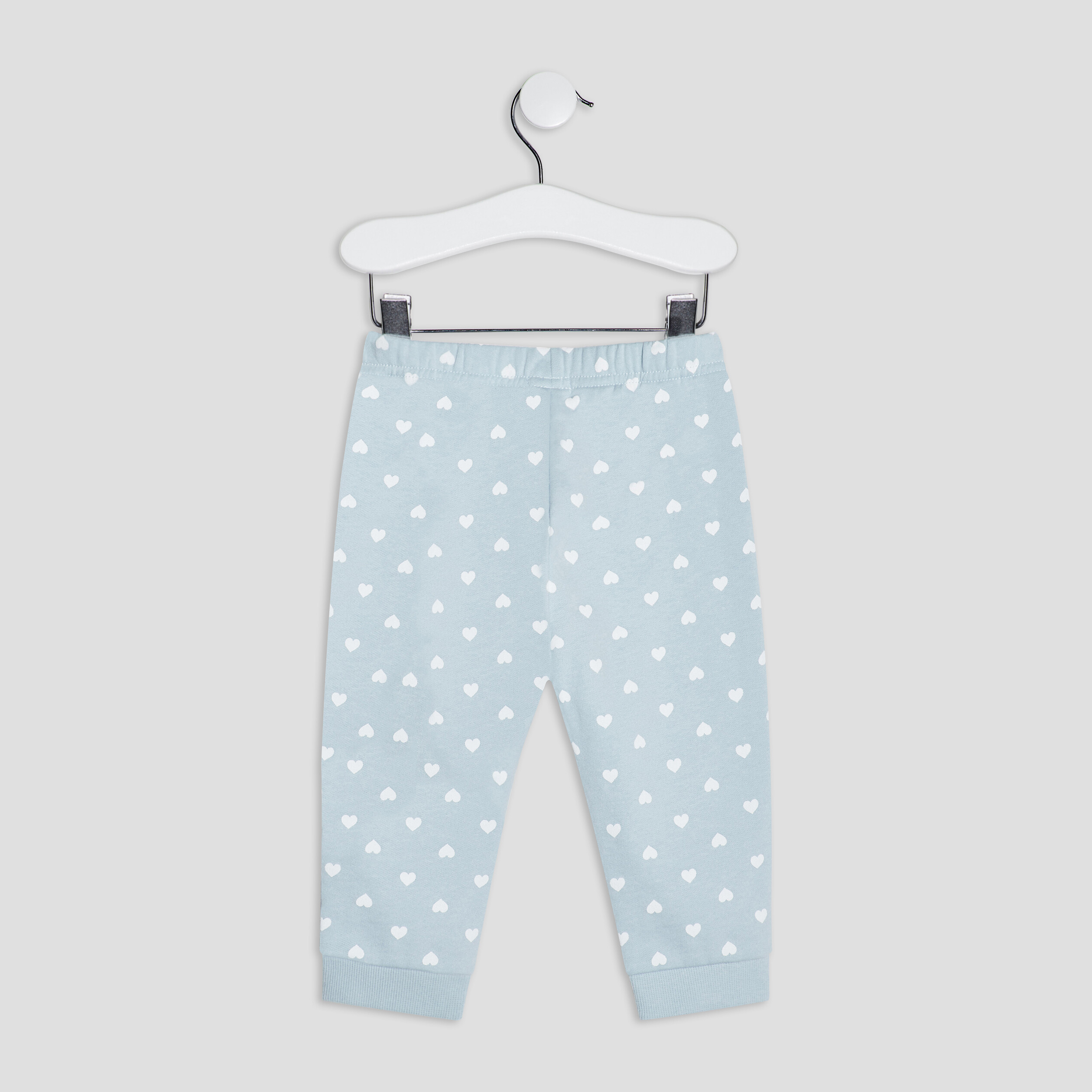 Pantalon droit vert clair bébé fille | La Halle