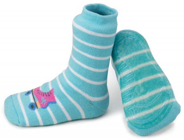 Ewers ~ Stoppersocke SoftStep ~ Rollschuh türkis