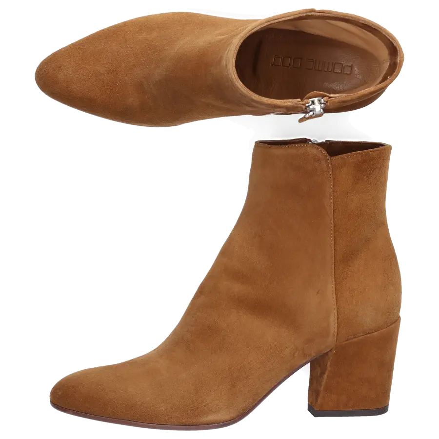 Pomme D`OR - Klassische Stiefeletten 6900 Veloursleder - beige
