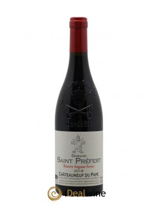 Châteauneuf-du-Pape Réserve Auguste Favier Domaine Saint-Préfert  2018 - Lot de 1 Bouteille