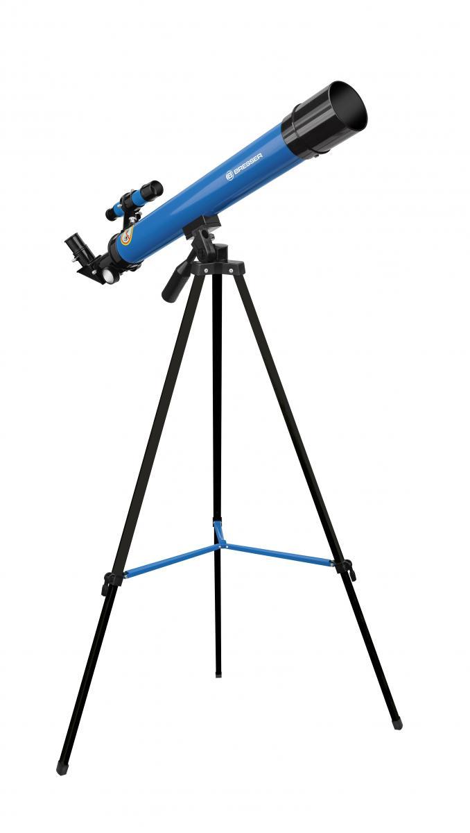 Bresser Junior Linsenteleskop 45/600 AZ - blau