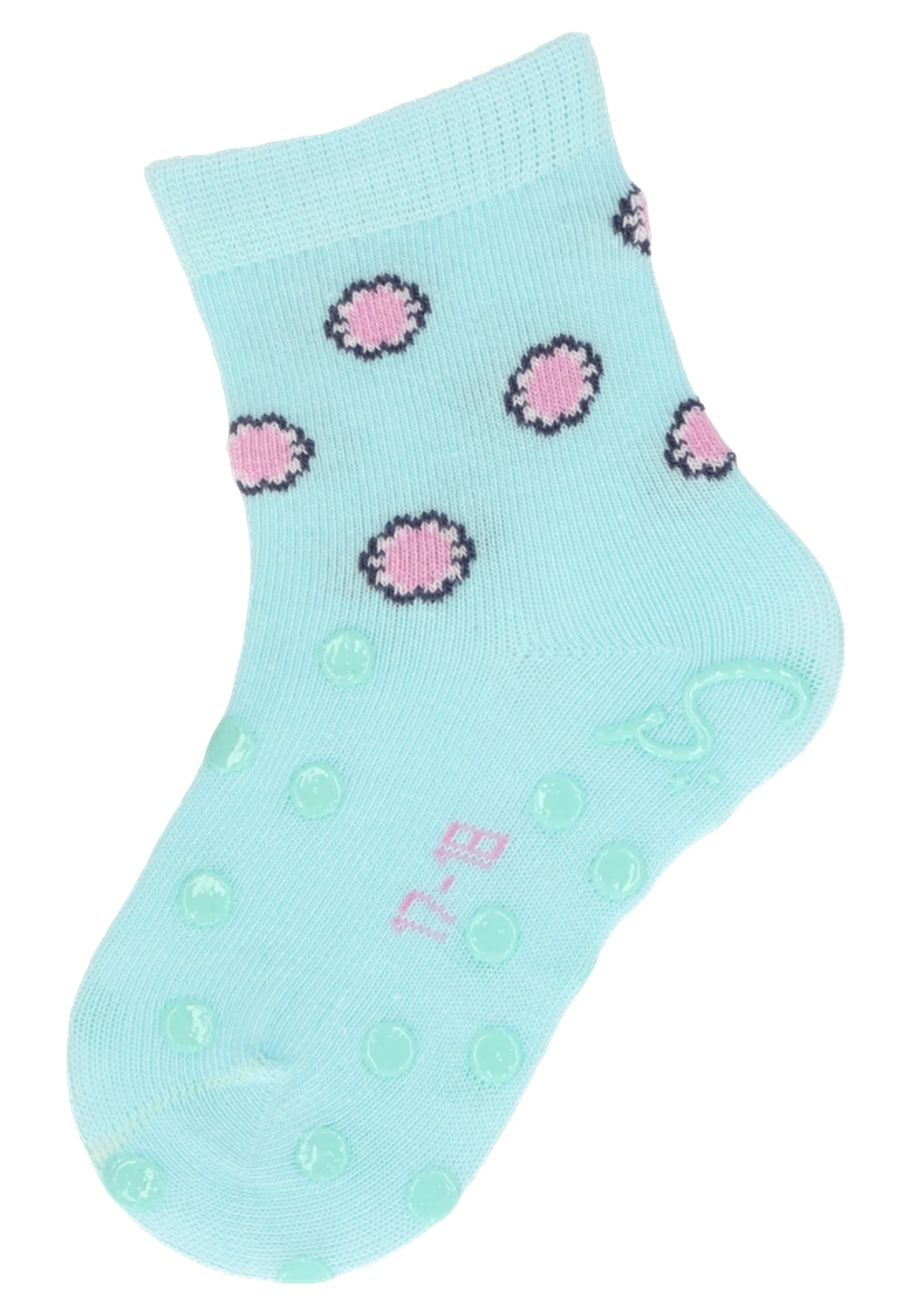 ABS Krabbelsocken im 2er Pack mit Motiv Maus