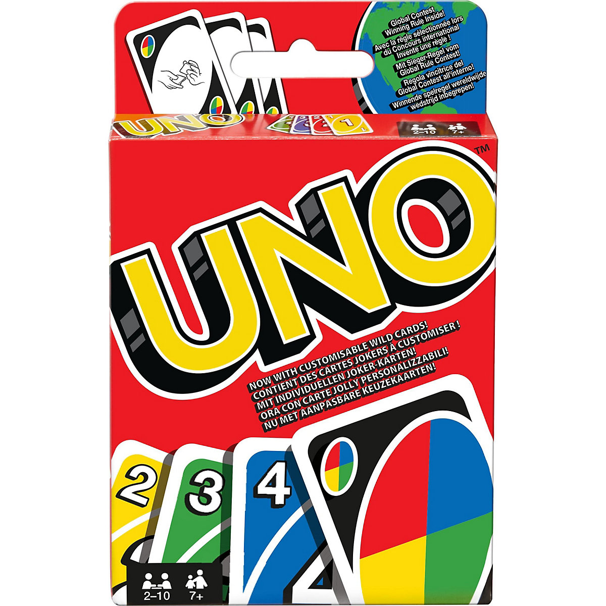 Mattel Games UNO Kartenspiel, Gesellschaftsspiel, Familienspiel, Kinderspiel