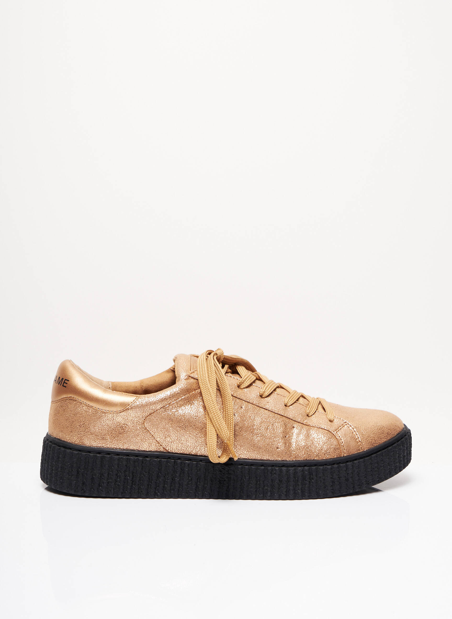 No Name Baskets Femme couleur beige