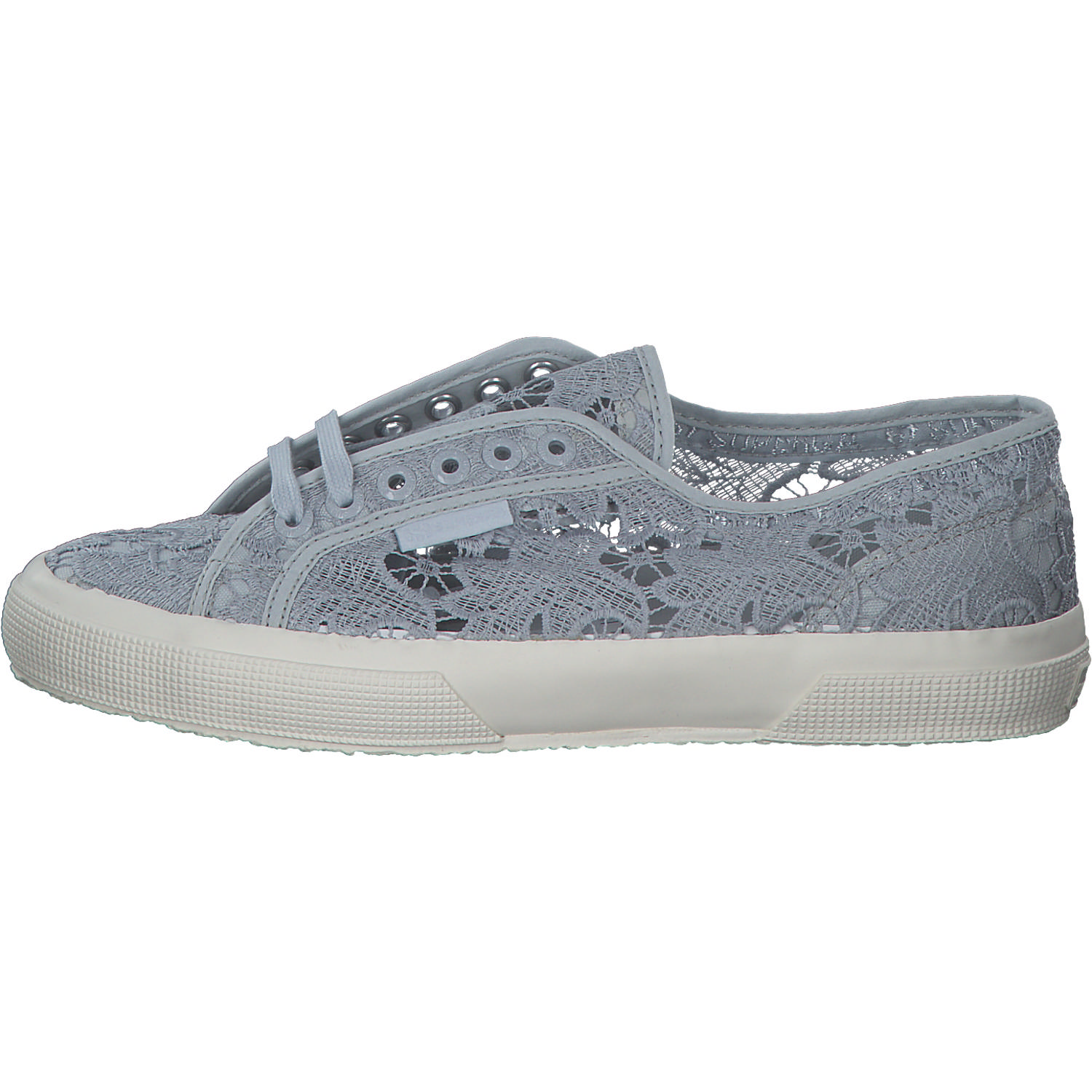 Superga 2750 Macrame S81219W, Sneakers Low, Damen, grey lilla avorio