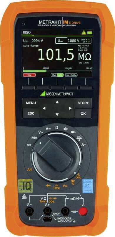 Gossen Metrawatt Tragbares Multimeter M274S Stromversorgung: Batterie Test Typ: Spannung, Strom, Widerstand, Frequenz, Kapazität
