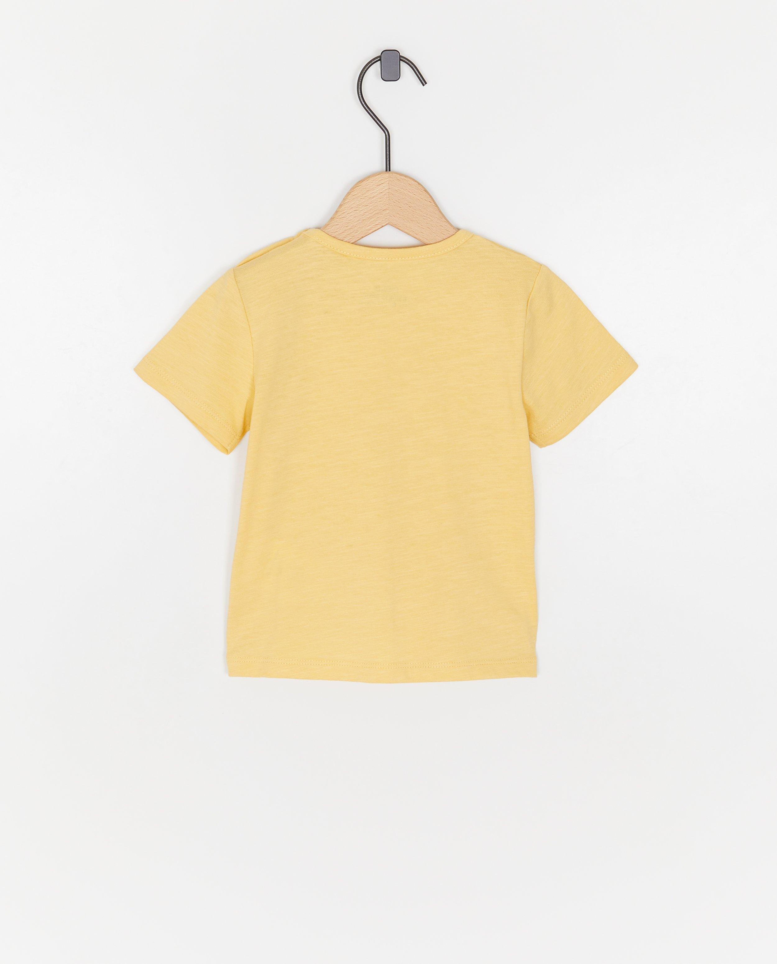 Tricou galben Cuddles and Smiles