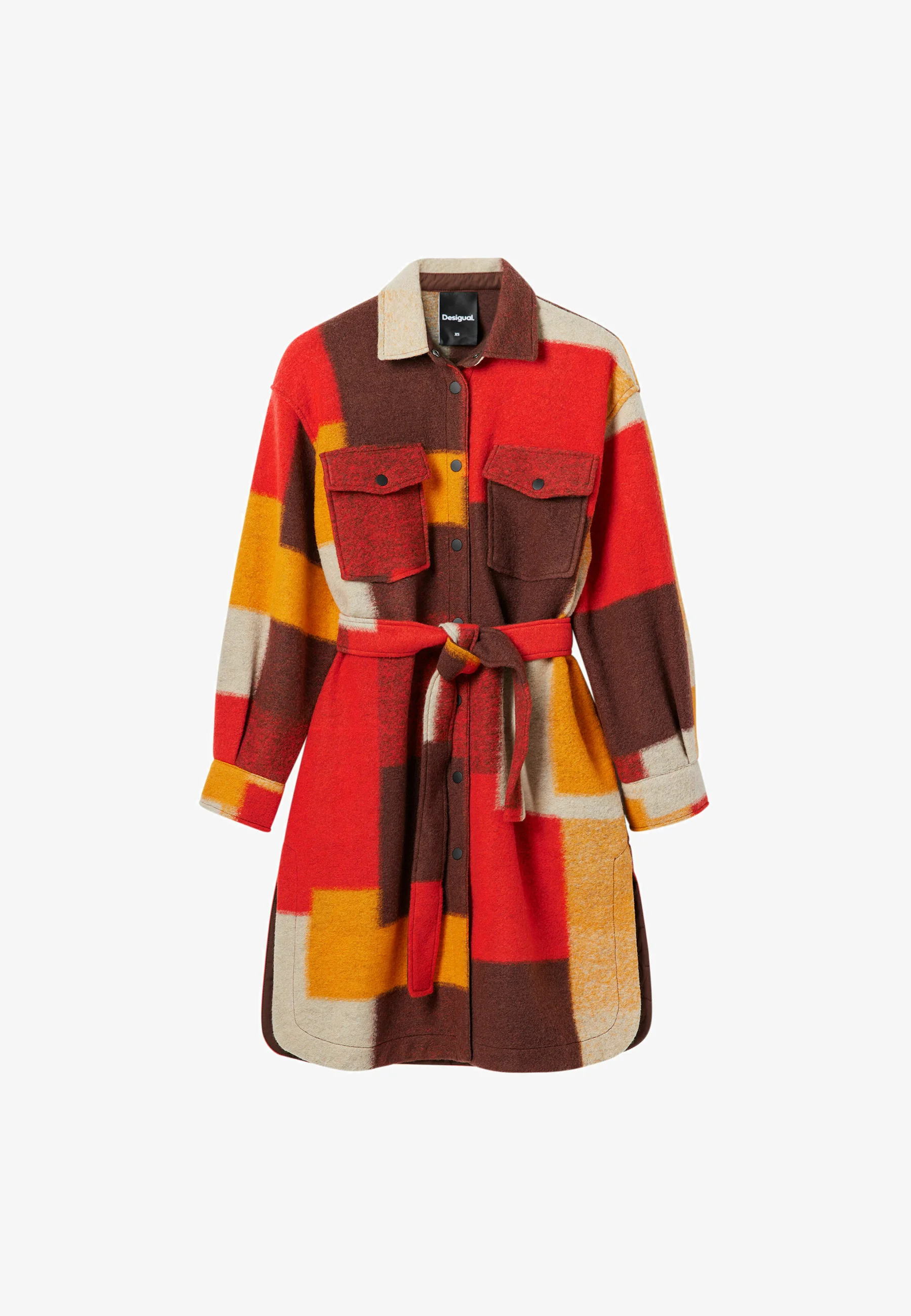 Desigual CHECKED - Abrigo clásico