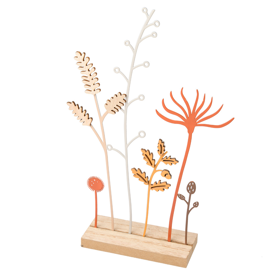 Deko-Aufsteller Blumen und Gräser