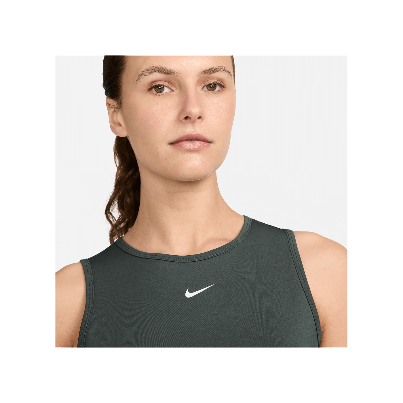 Nike Pro 365 Crop Tanktop Damen Grün F338