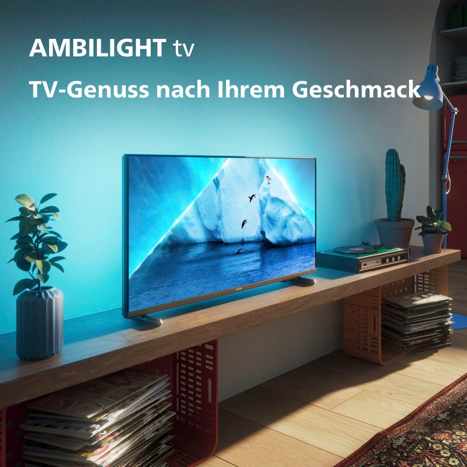 Philips 32PFS6908/12 LED-Fernseher (80 cm/32 Zoll, Full HD, Smart-TV)