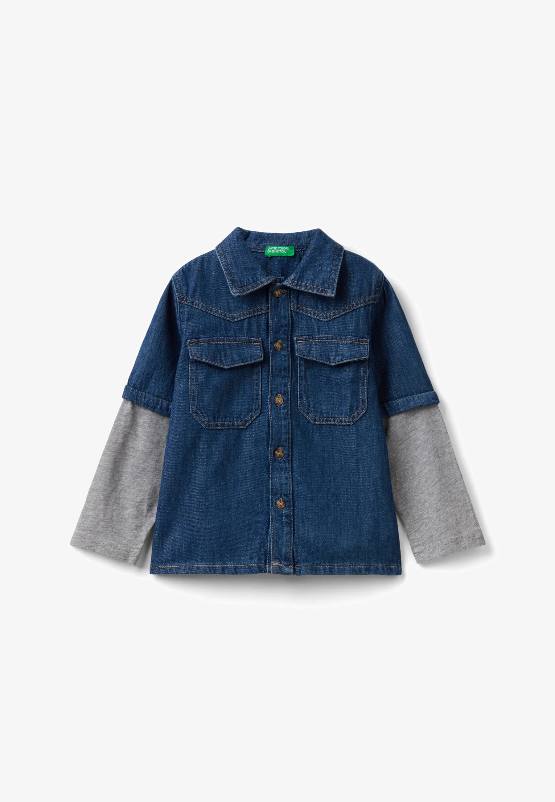 United Colors of Benetton CON DOBLE MANGA - Camisa