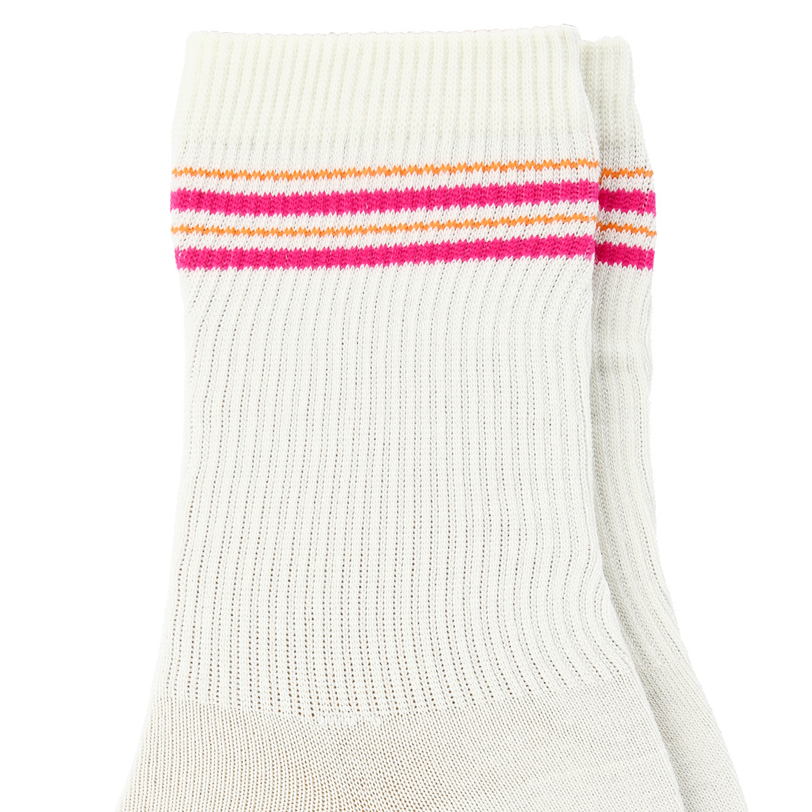 1 Paar Damen Socken mit Rippstruktur
