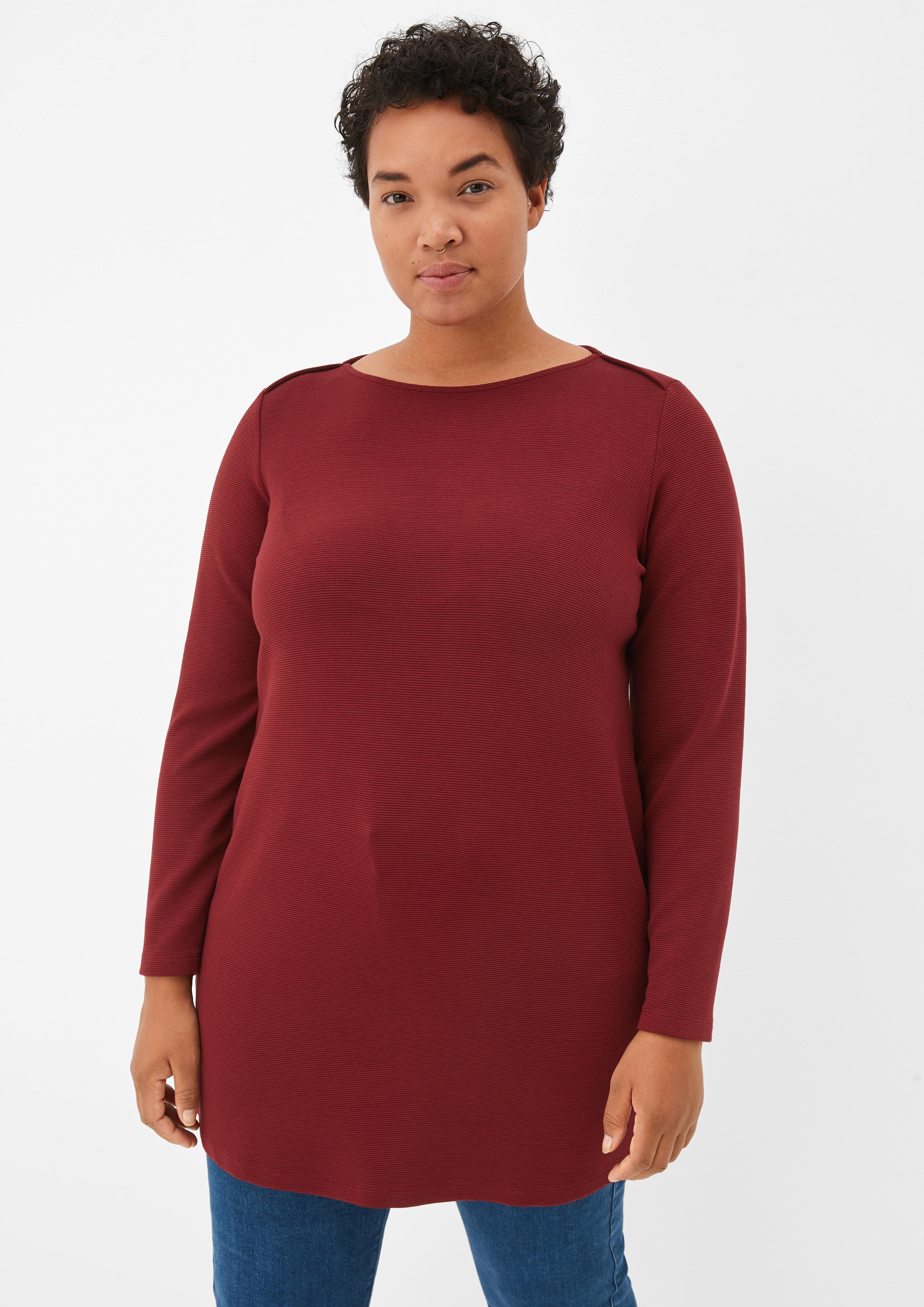 Longsleeve aus Viskosestretch  2121394-3976