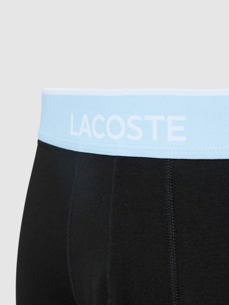 Trunks mit Label-Bund im 3er-Pack in royalblau