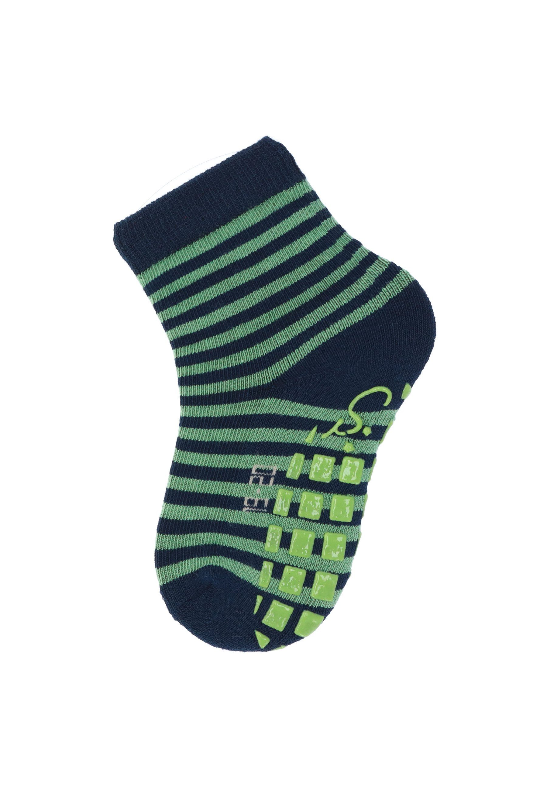 Sterntaler® ABS-Socken ABS-Söckchen Safari, 2er-Pack (2-Paar) Rutschesocken - ABS-Socken Gummi - Kindersocken Jungen und Mädchen - Anti-Rutsch-Sohle - mit den Motiven 