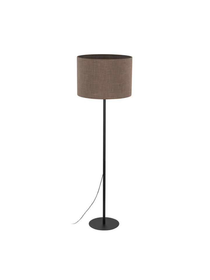 Licht-Erlebnisse Stehlampe in Schwarz Braun günstig kaufen onesize