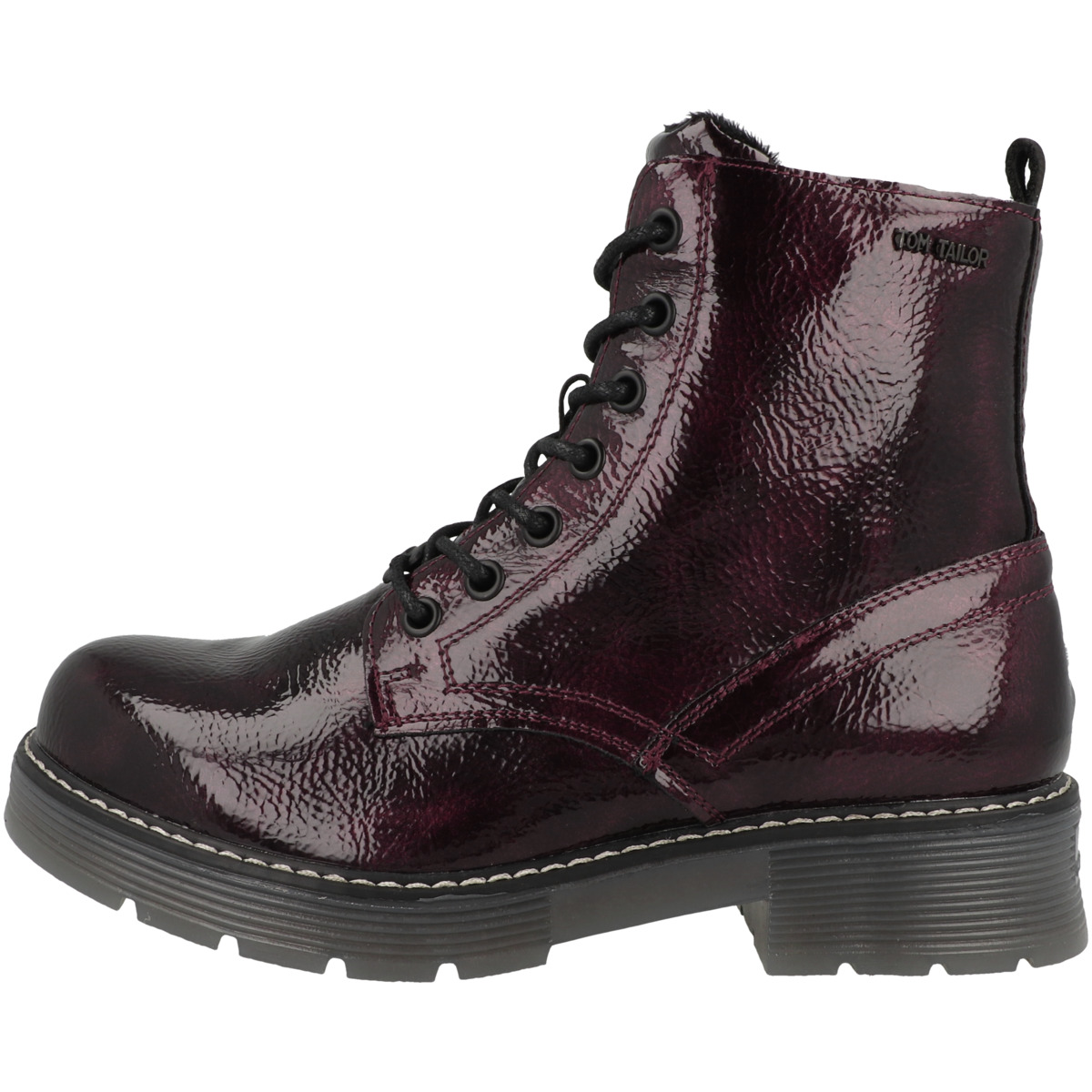 Tom Tailor 4293501 Schnürboots bordeaux