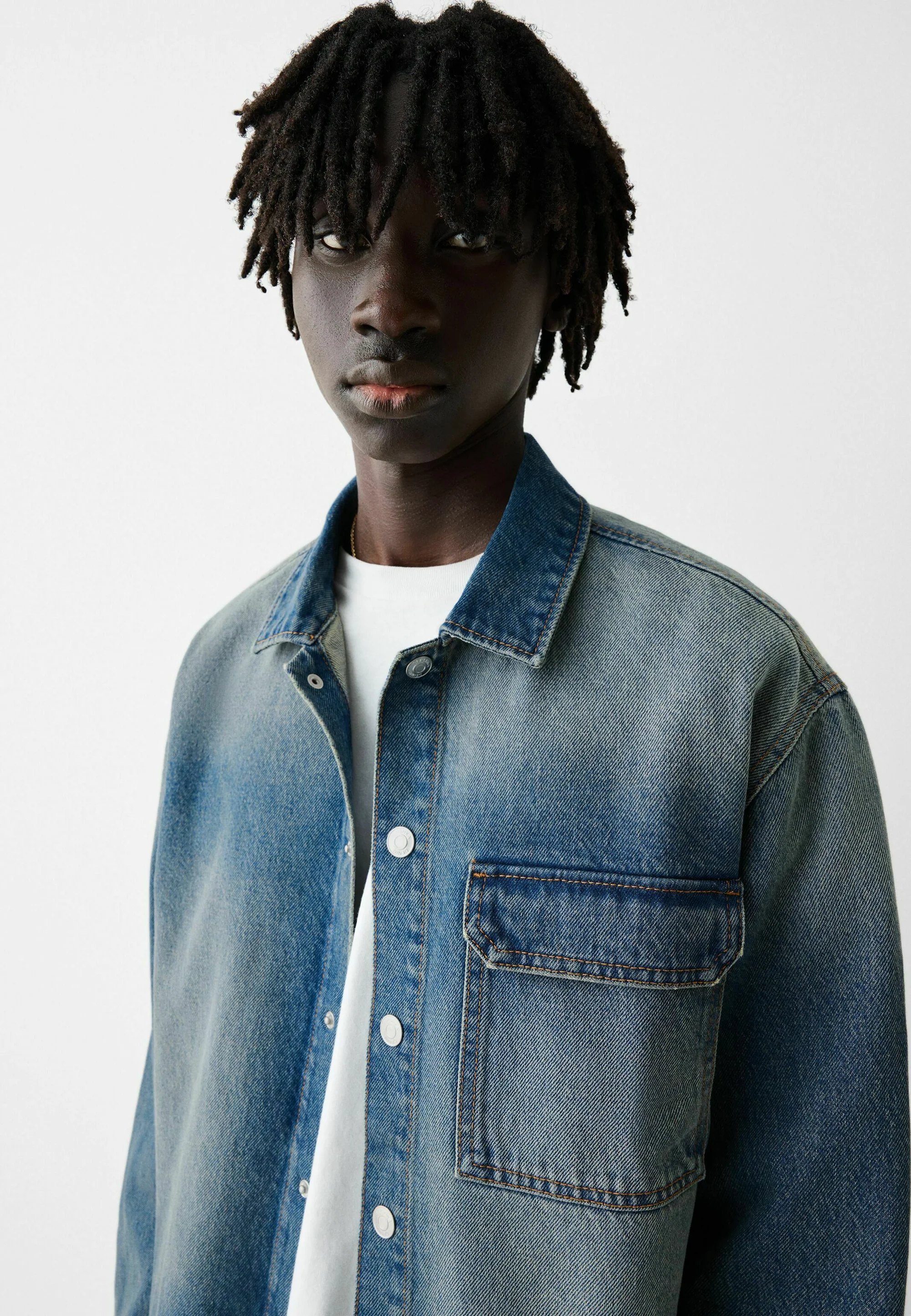 Chaqueta vaquera Bershka