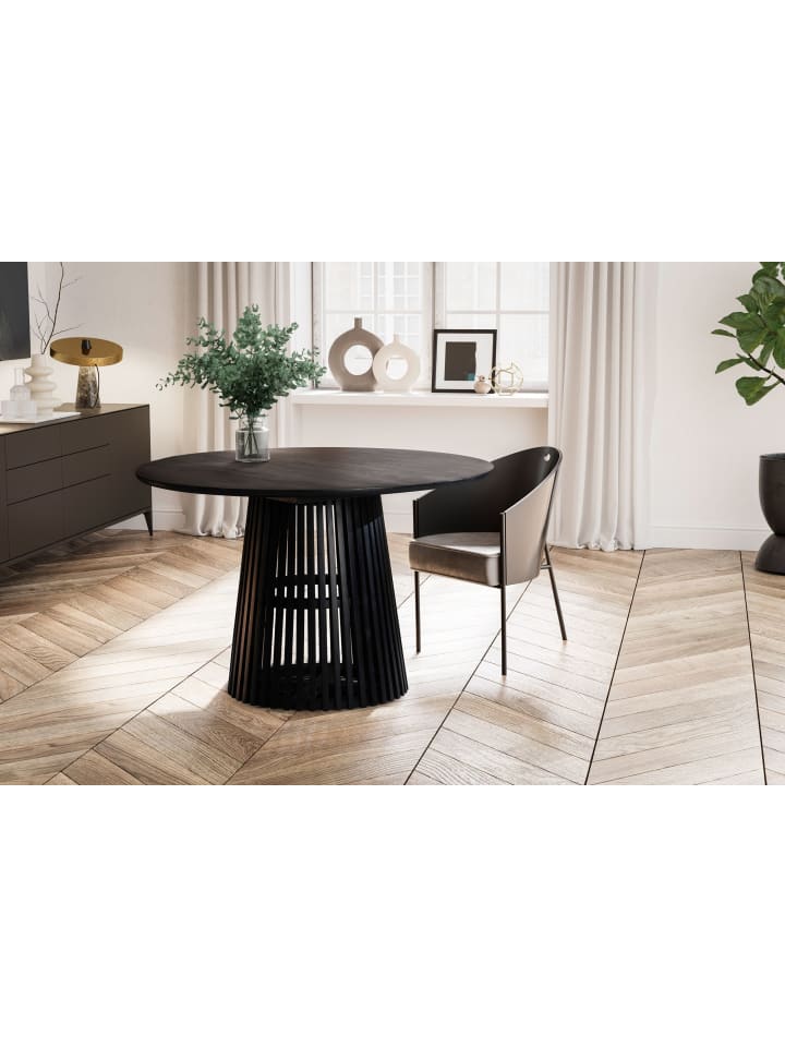 KADIMA DESIGN Esszimmertisch 120x120x77 cm Mango Massivholz Esstisch günstig kaufen onesize