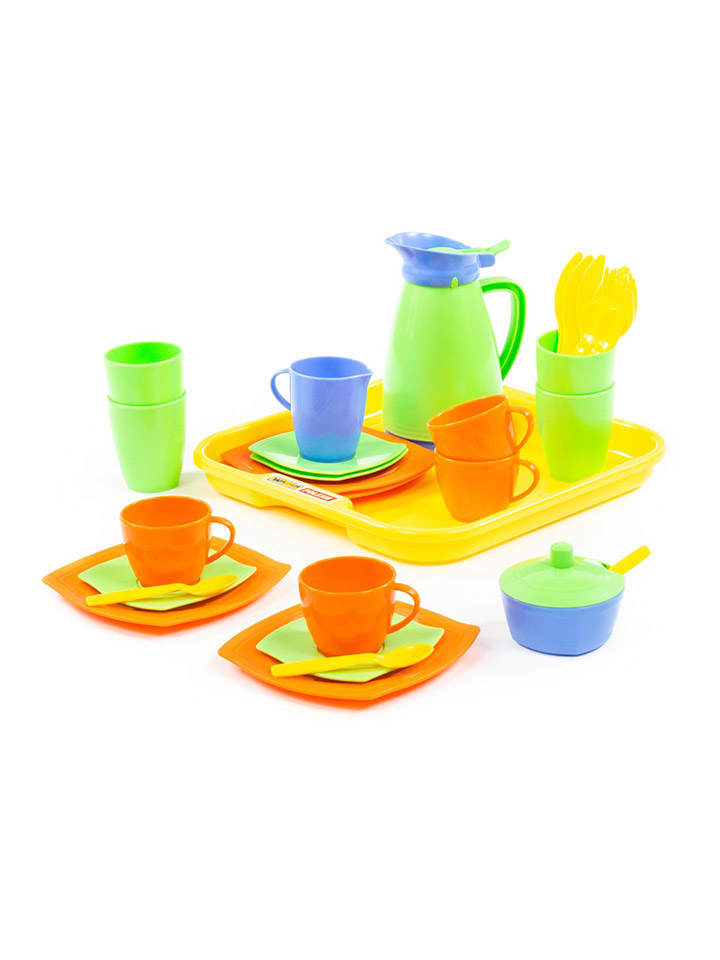 WADER Quality Toys 34tlg. Service auf Tablett - ab 12 Monaten günstig kaufen onesize