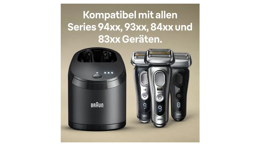 Braun Rasierer elektrisch Reinigungsstation Series 8 & 9 1ST