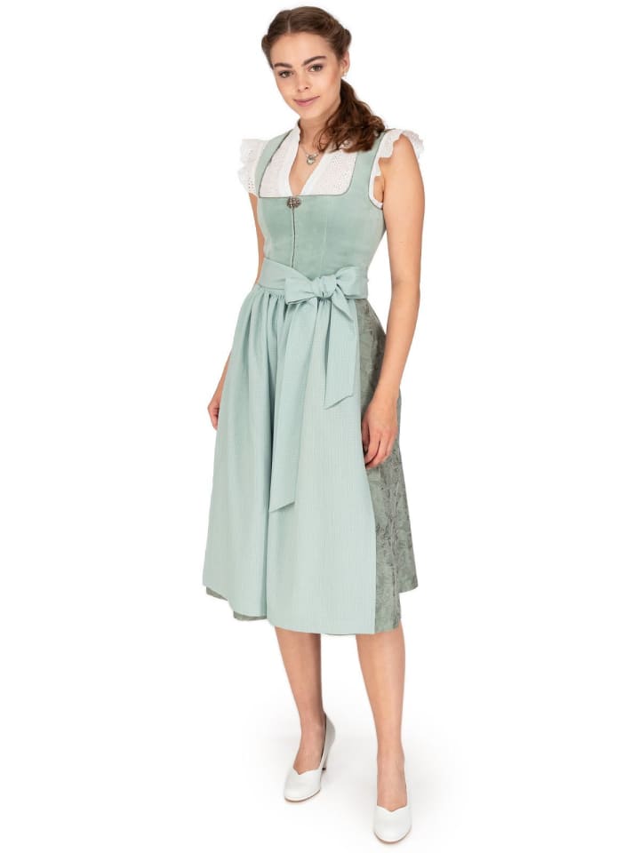 MarJo Midi Dirndl ALLING in hellblau günstig kaufen