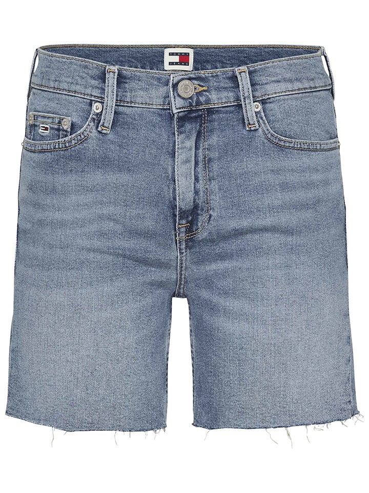 Tommy Hilfiger Jeans-Shorts in Blaugrau günstig kaufen