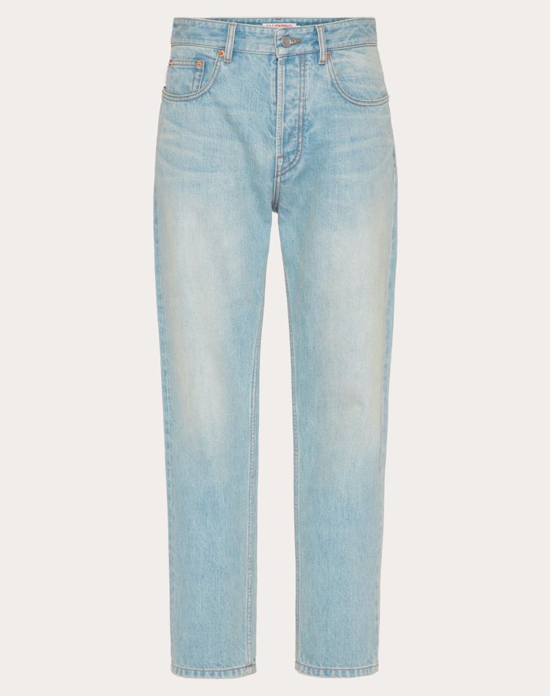 DENIMBUKS MED PRÆGET VLOGO-SIGNATUR